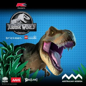 Jurassic World by Brickman at Australian Museum Sydney