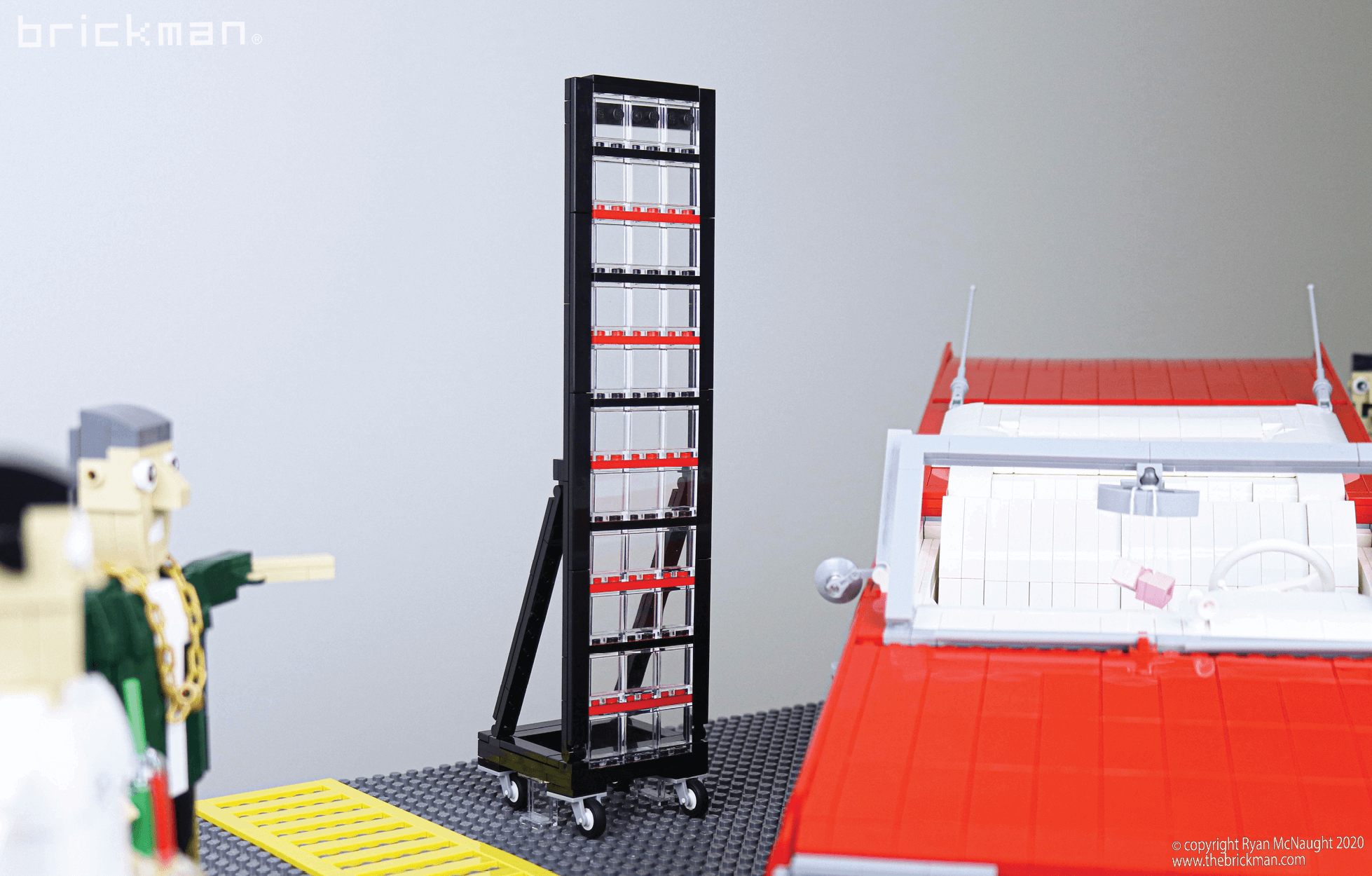 Los Brickos LEGO brick Lowrider bounce scale